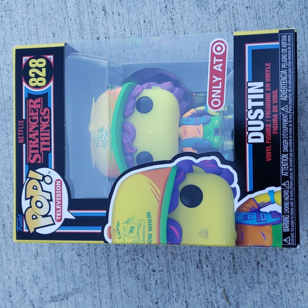 Dustin 828 Funko Pop by Netflix Stranger Things